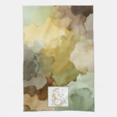 🐐 The Earth-Whisper Weave  キッチンタオル (縦)