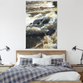 The Earths Pulse キャンバスプリント (インサイチュ (寝室))