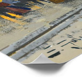 The East Station by Eugène Galien-Laloue  ポスター (角)