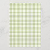 The Easter egg is painted by the chickens 招待状 (裏面)