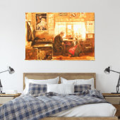 The Echo of 1000 Hours キャンバスプリント (インサイチュ (寝室))