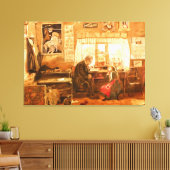 The Echo of 1000 Hours キャンバスプリント (インサイチュ (リビング))