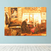 The Echo of 1000 Hours キャンバスプリント (インサイチュ (ウッドフロア))