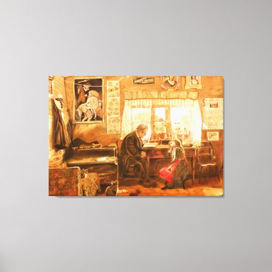 The Echo of 1000 Hours キャンバスプリント (正面)