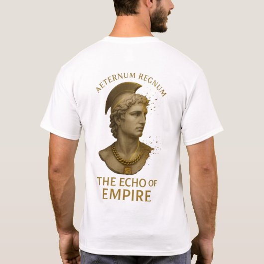 THE ECHO OF EMPIRE – Aeternum Regnum Reborn Tシャツ (裏面)