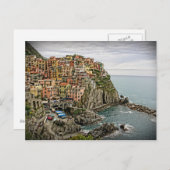 The Edge of Italy - Manarola - Cinque Terre ポストカード (正面/裏面)