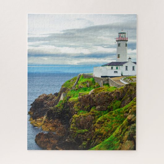 The "Edge of the World" at Fanad Head Lighthouse ジグソーパズル (縦)