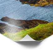 The "Edge of the World" at Fanad Head Lighthouse フォトプリント (角)