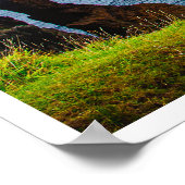 The "Edge of the World" at Fanad Head Lighthouse ポスター (角)