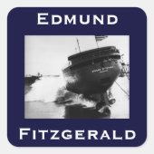 The Edmund Fitzgerald スクエアシール (正面)