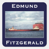 The Edmund Fitzgerald スクエアシール (正面)