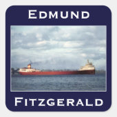The Edmund Fitzgerald スクエアシール (正面)