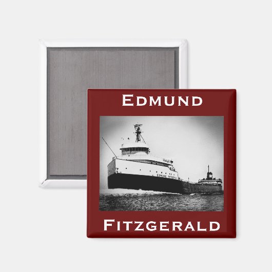 The Edmund Fitzgerald  マグネット (正面/裏面)