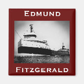 The Edmund Fitzgerald  マグネット (正面)