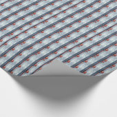 The Edmund Fitzgerald on the St. Clair River ラッピングペーパー (角)