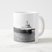 The Edmund Fitzgerald St. Clair River Vintage ジャンボコーヒーマグカップ (正面右)