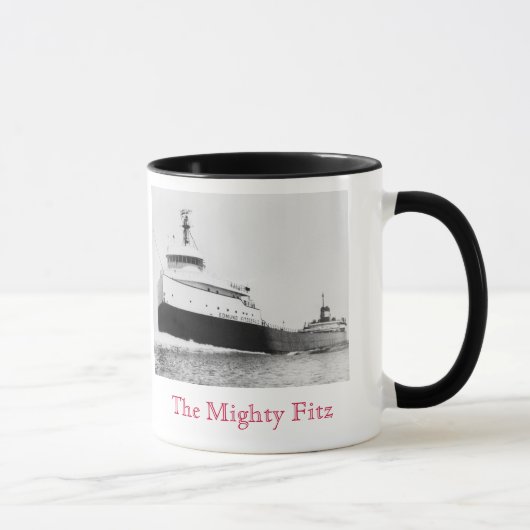 The Edmund Fitzgerald - The Mighty FItz マグカップ (右)
