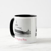 The Edmund Fitzgerald - The Mighty FItz マグカップ (正面左)