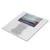 The Edmund Fitzgerald with Crew Names タイル (側面)