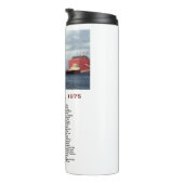 The Edmund Fitzgerald with Crew Names Mug タンブラー (回転右)