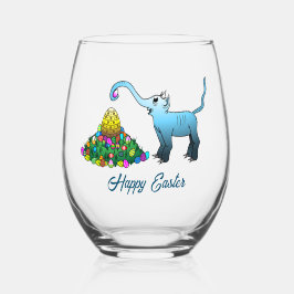 The egg hunt has begun. ステムなしワイングラス