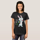 The Egg Hunt Is On  Easter Bunny Hunter Quote Kids Tシャツ (正面フル)