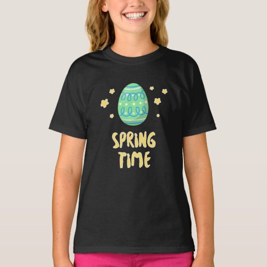 The Egg says it’s Spring Time Tシャツ (正面)