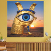 The Egyptian Eye  キャンバスプリント (インサイチュ (リビング))