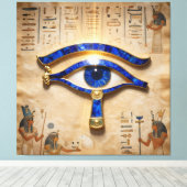 The Egyptian Eye キャンバスプリント (インサイチュ (ウッドフロア))