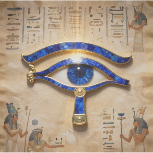 The Egyptian Eye  シール (正面)