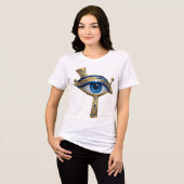 The Egyptian Eye  トライブレンドＴシャツ (正面全面)