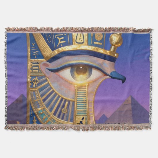The Egyptian Eye´2 スローブランケット (正面)