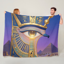The Egyptian Eye´2 フリースブランケット