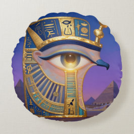 The Egyptian Eye´2 ラウンドクッション