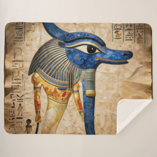 The Egyptian Eye´5 シェルパブランケット (正面(横))