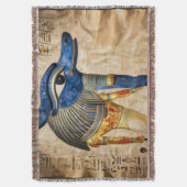 The Egyptian Eye´5 スローブランケット (正面縦)