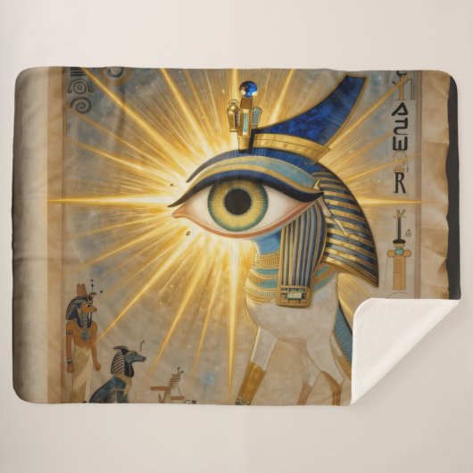 The Egyptian Eye´6 シェルパブランケット (正面(横))