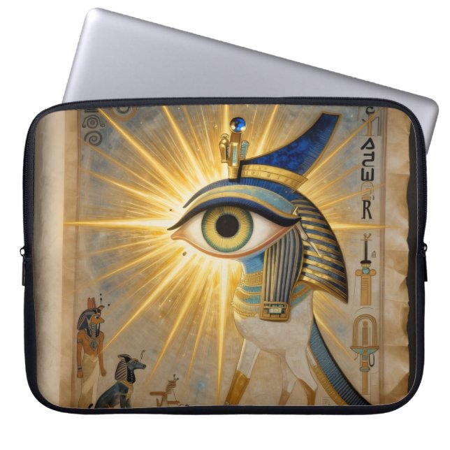 The Egyptian Eye´6 ラップトップスリーブ (正面)