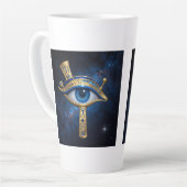 The Egyptian Eye´7 カフェラテマグ (左アングル)