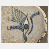 The Egyptian Eye´8 フリースブランケット (正面(横))