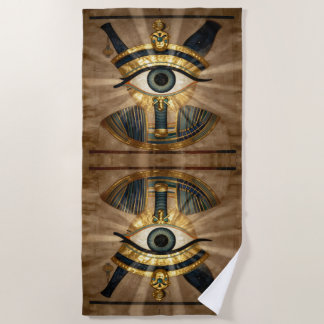 The Egyptian Eye´9 ビーチタオル