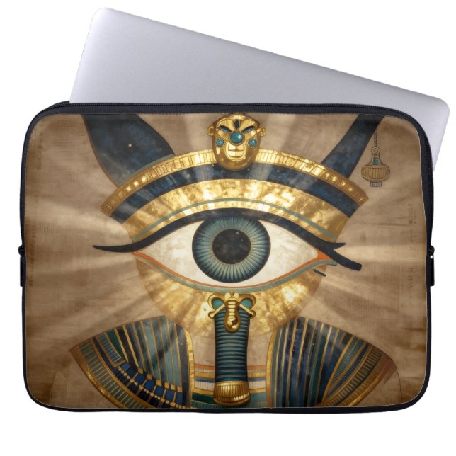The Egyptian Eye´9 ラップトップスリーブ (正面)