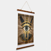 The Egyptian Eye´9 吊り下げ型タペストリー (傾斜あり)