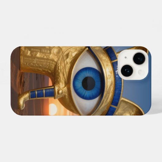 The Egyptian Eye  iPhoneケース (裏面横)