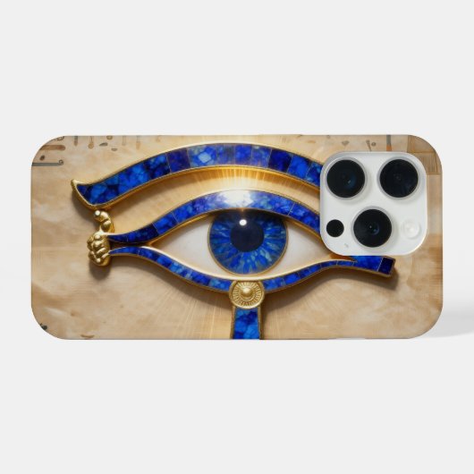 The Egyptian Eye iPhoneケース (裏面横)