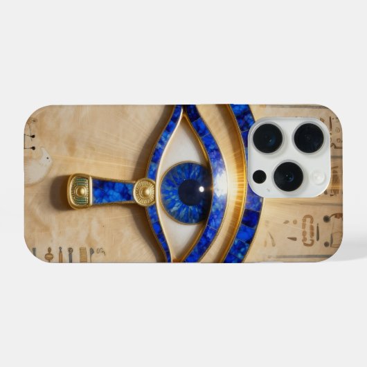 The Egyptian Eye iPhoneケース (裏面横)