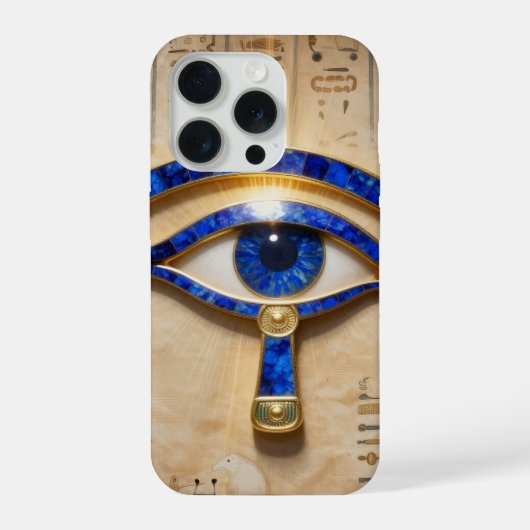 The Egyptian Eye  iPhoneケース (裏面)