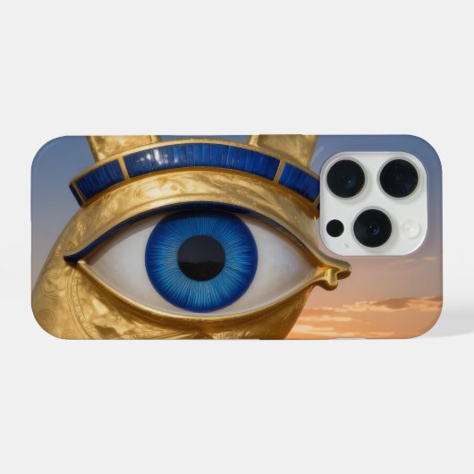 The Egyptian Eye  iPhoneケース (裏面横)