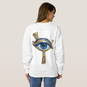The Egyptian Eye  Tank Top スウェットシャツ (裏面フル)