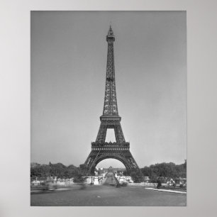 The Eiffel tower, 1887-89 ポスター